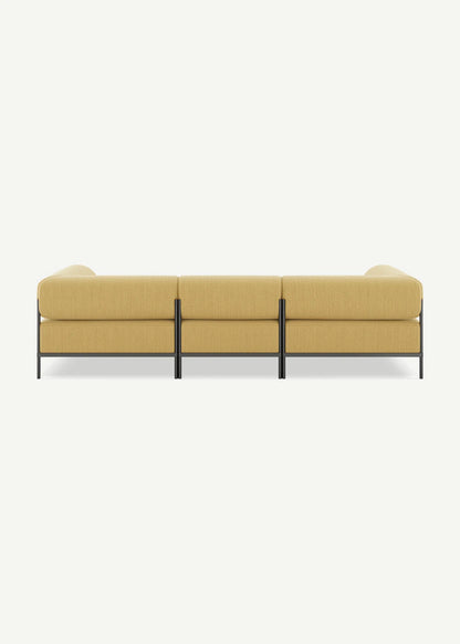 Marcia 3+1 L Koltuk Hardal (155x245 cm)