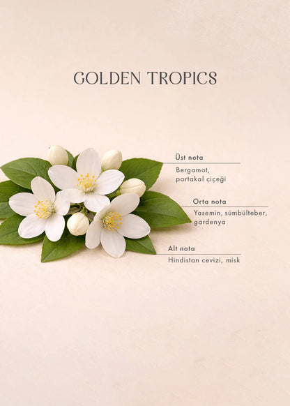 Golden Tropics Oda Spreyi Yeşil (500 ml)