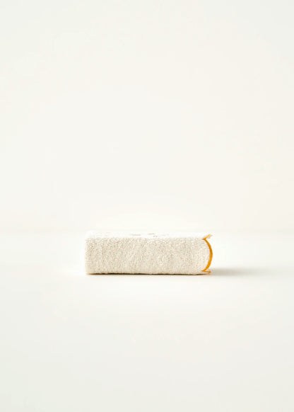 Daisy Scallop Kenar El Havlusu Bej (30x50 cm)
