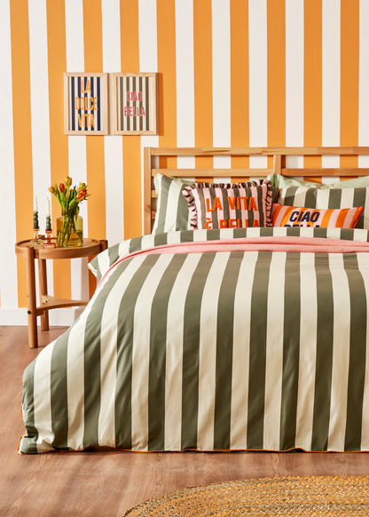 Stripe Comfort 6 Parça Tek Kişilik Uyku Seti