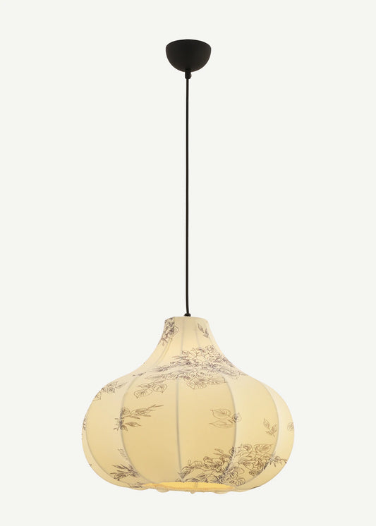 Anya Tekli Sarkıt Avize Krem (38x90 cm)