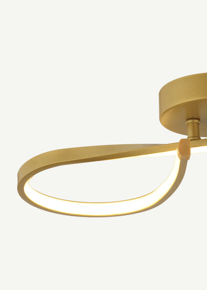Zuna Ledli Avize Gold (52x11 cm)