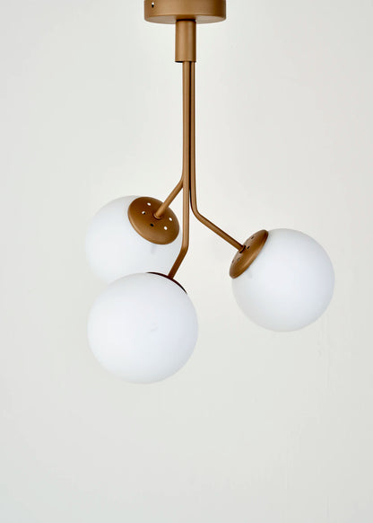 Nuevo 3'lü Sarkıt Avize Eskitme (40x70 cm)
