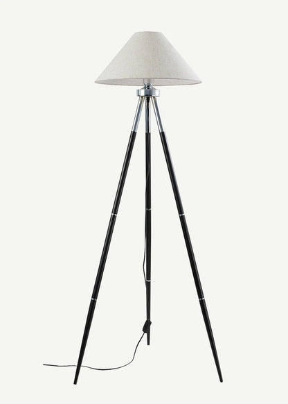 Belvano Tripod Lambader Siyah (45x143 cm)