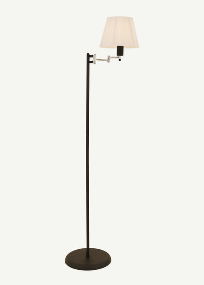 Mirken Lambader Siyah-Krom (30x155 cm)
