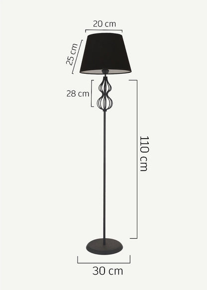 Glory Lambader Siyah (40x150 cm)