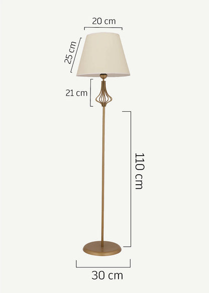 Glow Lambader Eskitme Beyaz (40x150 cm)