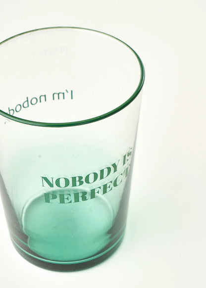 Nobody Is Perfect 4'lü Meşrubat Bardağı Yeşil (510 cc)