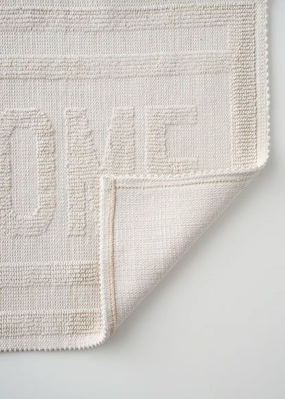 %100 Pamuk Home Paspas Takımı Krem (60x100 cm)