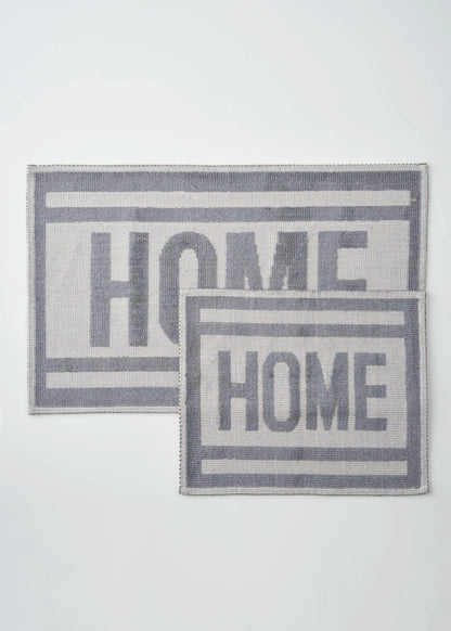 %100 Pamuk Home Paspas Takımı Gri (60x100 cm)