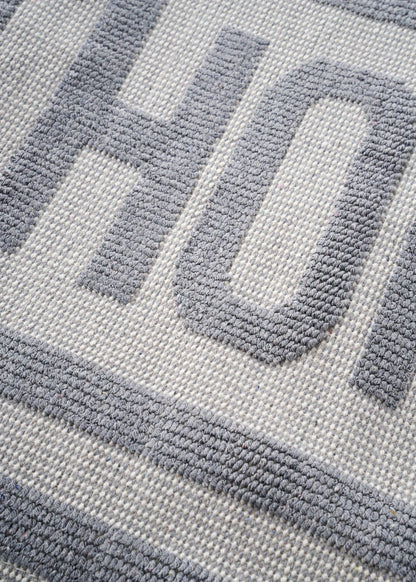 %100 Pamuk Home Paspas Takımı Gri (60x100 cm)
