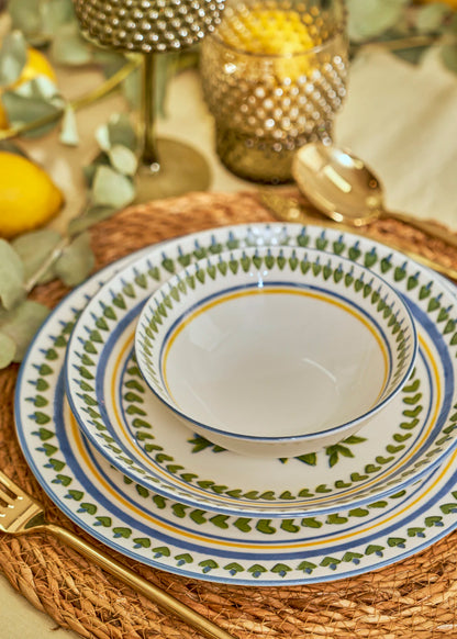 Lemoncello Porselen 48 Parça 12 Kişilik Yemek Takımı