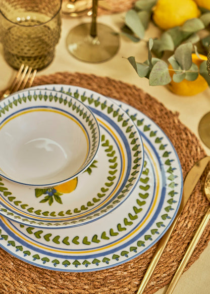 Lemoncello Porselen 48 Parça 12 Kişilik Yemek Takımı