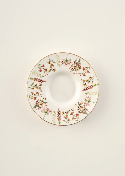 Flores Porselen 6'lı Çay Tabağı Seti (12 cm)