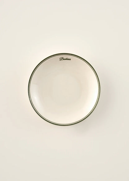 Bonheur Porselen Çukur Tabak Yeşil (20 cm)