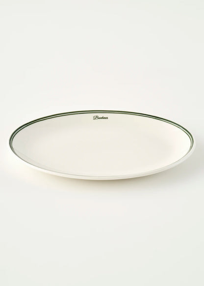 Bonheur Porselen Sunum Tabağı Yeşil (36 cm)