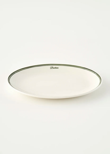 Bonheur Porselen Sunum Tabağı Yeşil (33 cm)