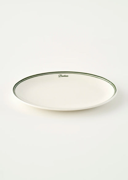Bonheur Porselen Sunum Tabağı Yeşil (31 cm)