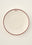 Bonheur Porselen Servis Tabağı Bordo (28 cm)