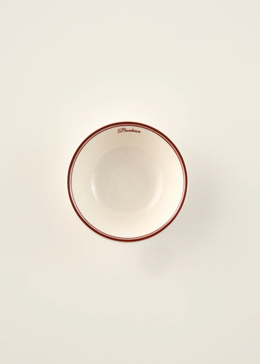 Bonheur Porselen Kase Bordo (16 cm)