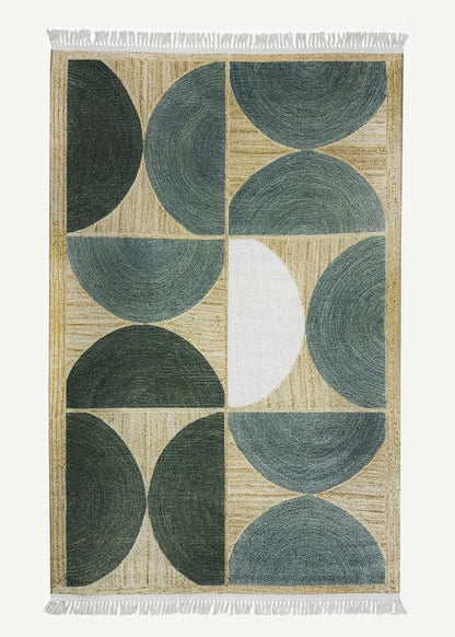 %100 Pamuk Live Kilim Yeşil (150x230 cm)