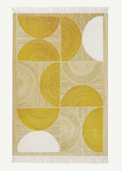 %100 Pamuk Live Kilim Hardal (120x180 cm)