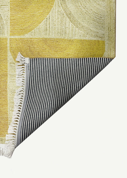 %100 Pamuk Live Kilim Hardal (120x180 cm)