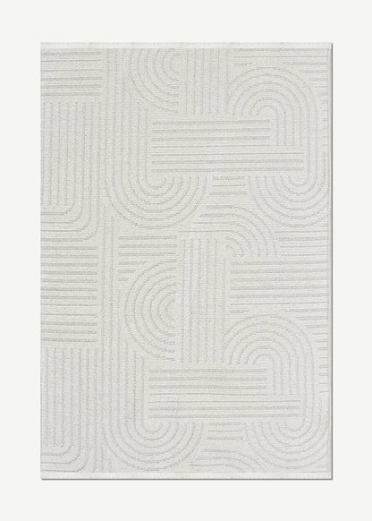 Portia Şönil Halı Beyaz (200x290 cm)