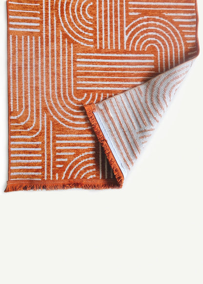 Portia Şönil Halı Turuncu (80x300 cm)