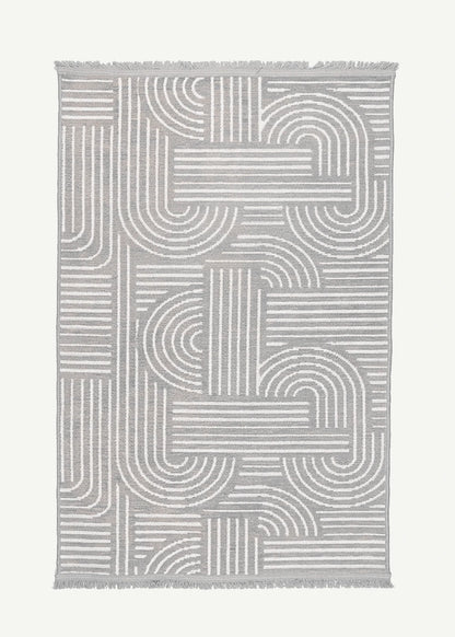Portia Şönil Halı Gri (160x230 cm)