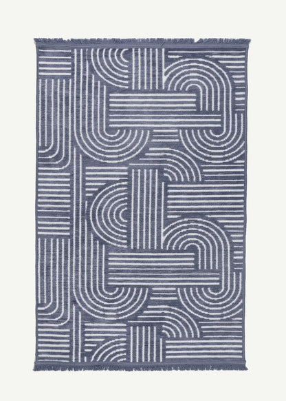 Portia Şönil Halı Antrasit (80x150 cm)