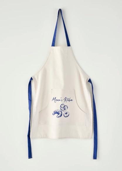 Mama's Kitchen Pamuklu Önlük Krem (77x54 cm)