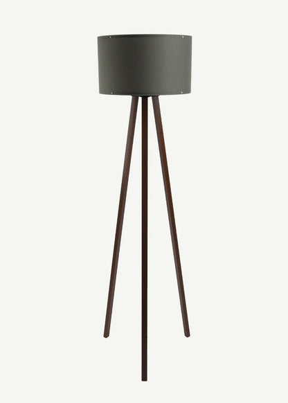 Peggy Demonte Tripod Lambader Antrasit-Ceviz (36x36x140 cm)