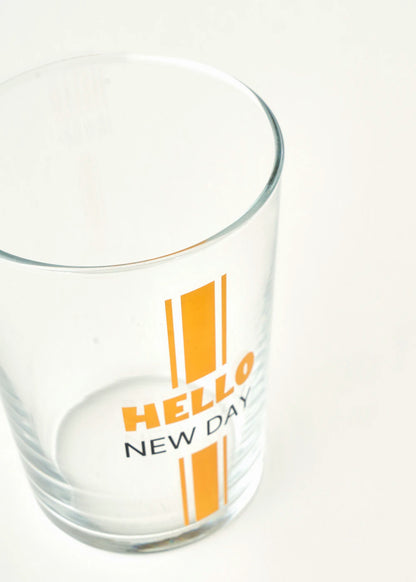 Hello New Day 4'lü Meşrubat Bardağı Hardal (510 cc)