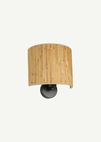 Mare Oval Bambu Aplik Sarı (20x25 cm)