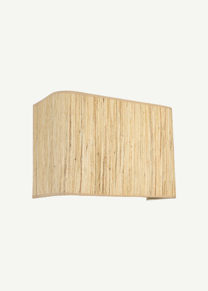 Mare Dikdörtgen Bambu Aplik Bej (20x30 cm)