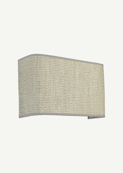 Mare Dikdörtgen Bambu Aplik Gri (20x30 cm)