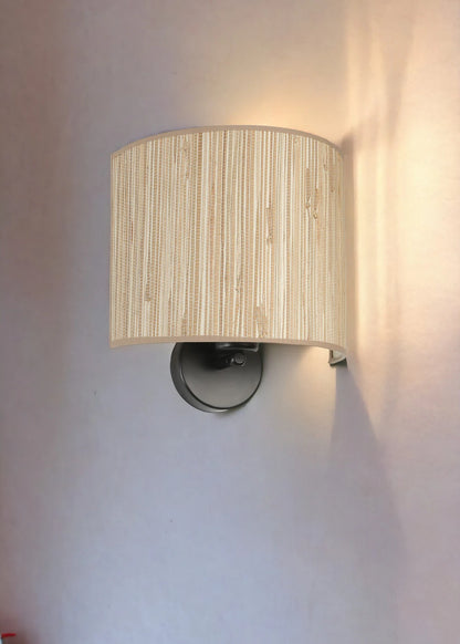Mare Oval Bambu Aplik Vizon (20x25 cm)