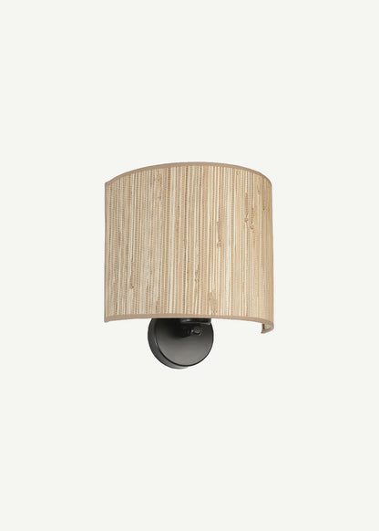 Mare Oval Bambu Aplik Vizon (20x25 cm)