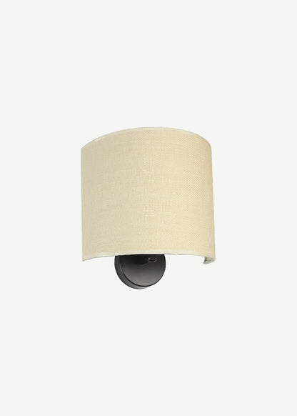 Mare Oval Bambu Aplik Açık Bej (20x25 cm)