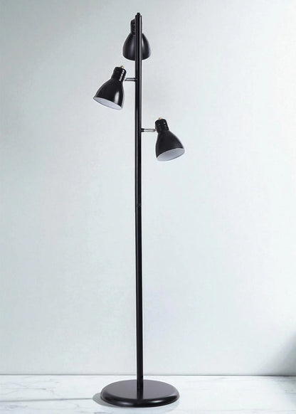 Avelin 3'lü Lambader Siyah (30x147 cm)