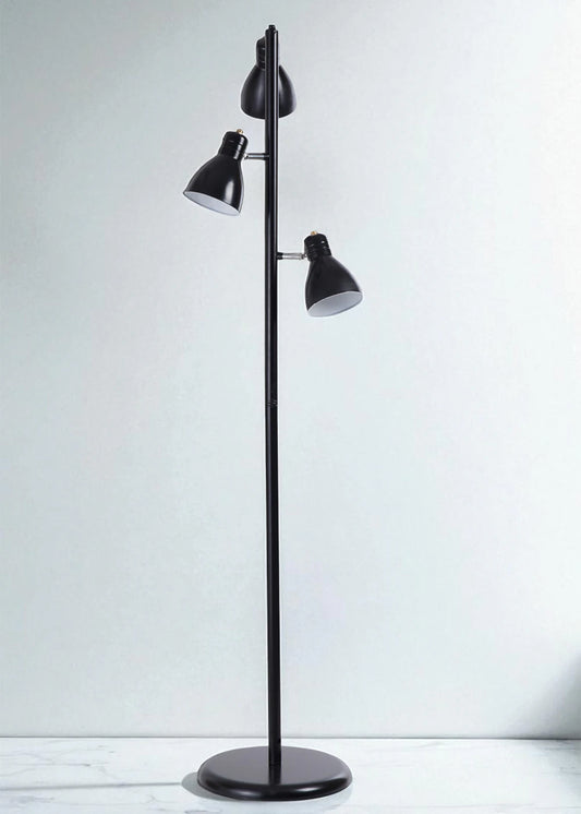 Avelin 3'lü Lambader Siyah (30x147 cm)