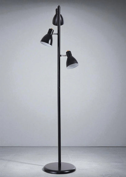 Avelin 3'lü Lambader Siyah (30x147 cm)