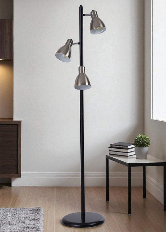 Avelin 3'lü Lambader Krom (30x147 cm)
