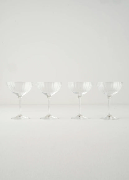 Columba Kristal 4'lü Cup Naturel (220 cc)