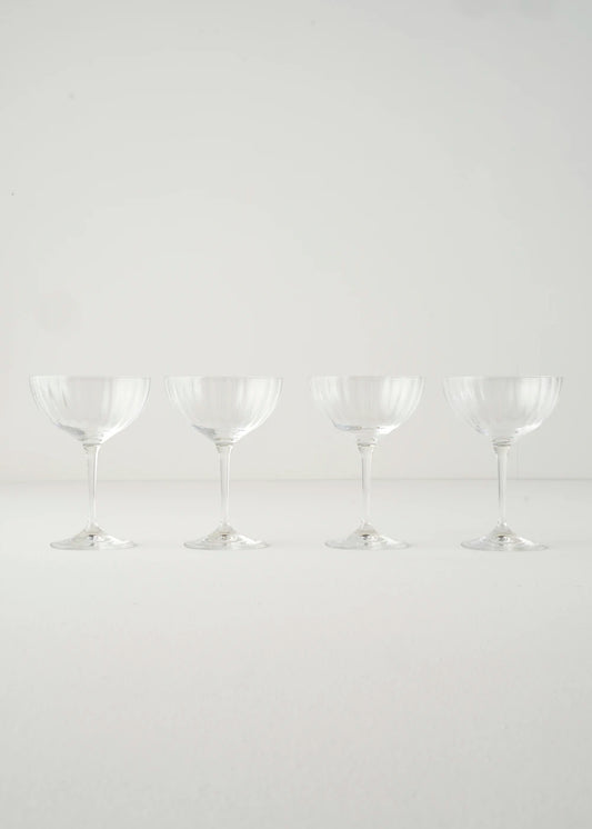 Columba Kristal 4'lü Cup Naturel (220 cc)