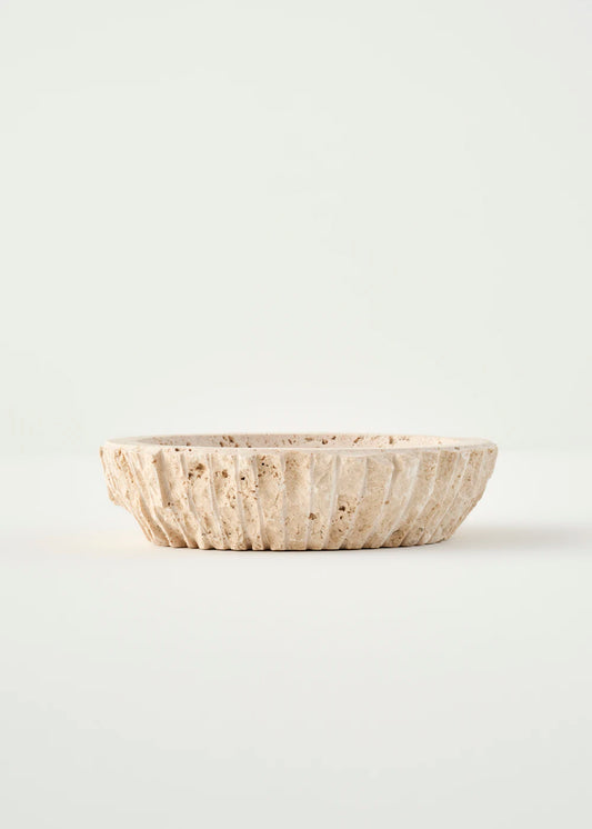 Ephesus Traverten Dekoratif Kase Naturel (20x5 cm)
