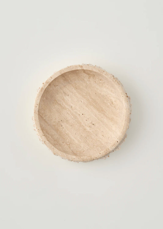 Ephesus Traverten Dekoratif Kase Naturel (20x5 cm)