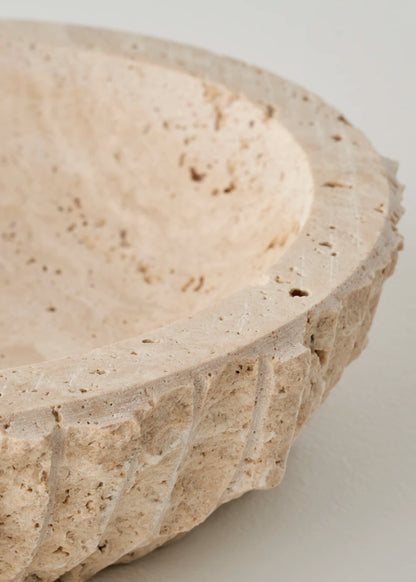 Ephesus Traverten Dekoratif Kase Naturel (20x5 cm)
