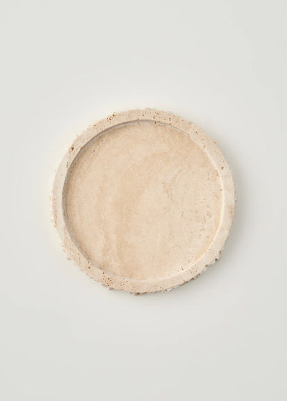 Ephesus Traverten Dekoratif Tabak Naturel (21x4 cm)